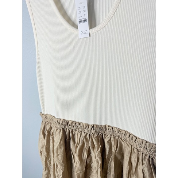 J.Crew Gathered-waist mixy dress Large NWT‎ - Picture 5 of 8